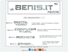 Tablet Screenshot of benis.it